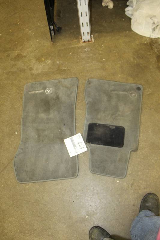 lot 157 image: Lot of (2) Mercedes Benz Floor Mats