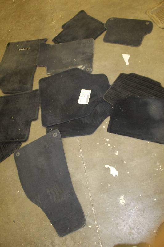 lot 152 image: Lot of (11) Car Floor Mats