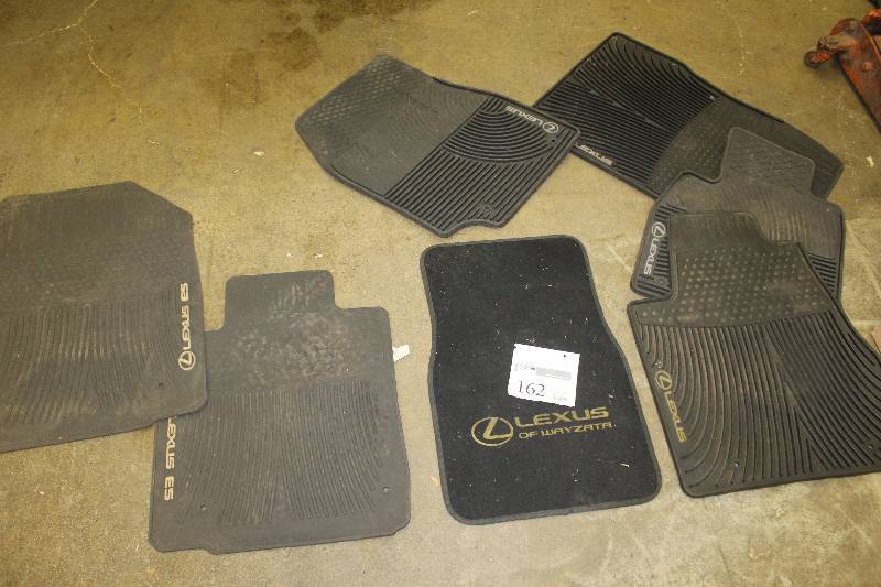 lot 162 image: Lot of (7) Lexus Floor Mats