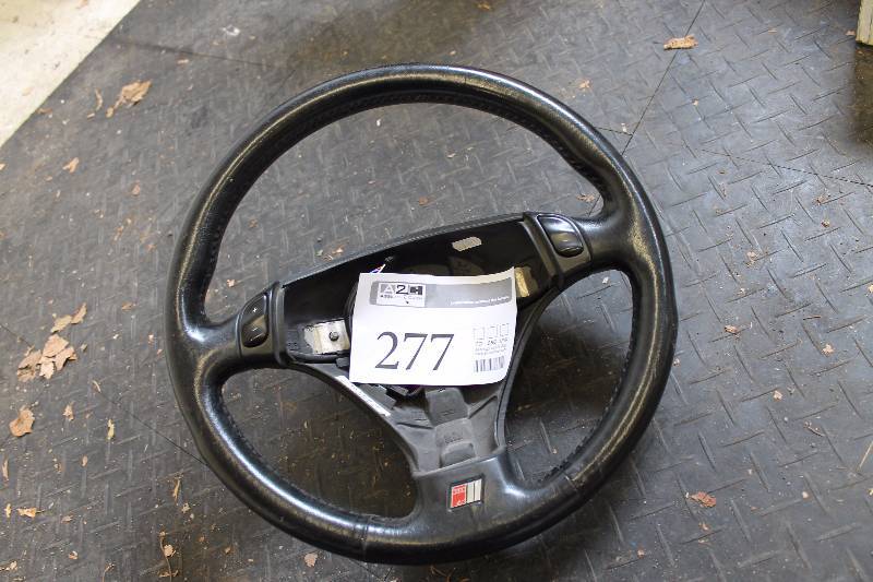 lot 277 image: 2002 Audi S4 Sport wheel with tiptronic shifter paddles