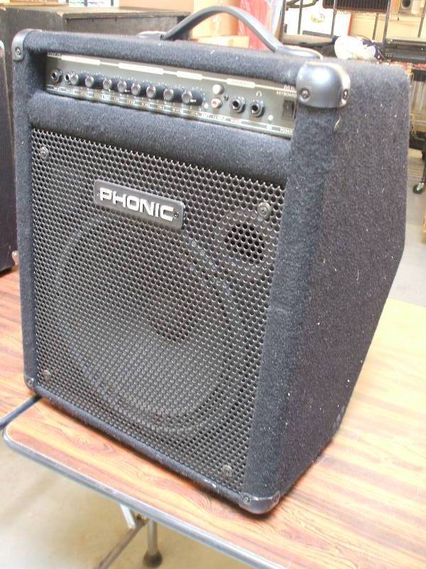 lot 327 image: PHONIC TILT BACK AMPMONITOR