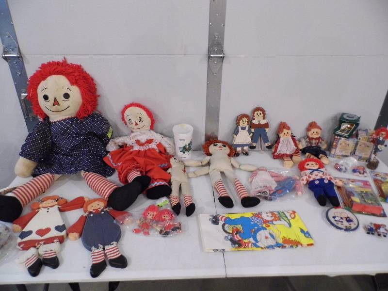 Raggedy Ann & Andy Items