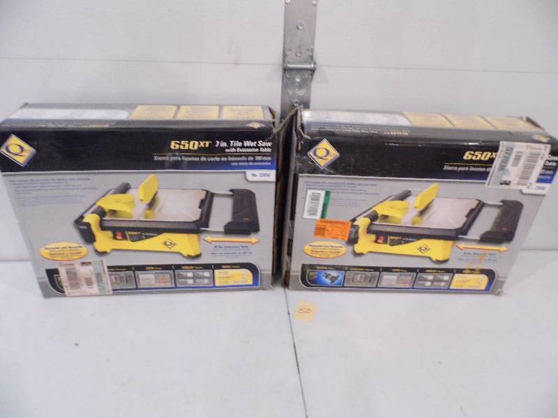Store Return Tile Saws