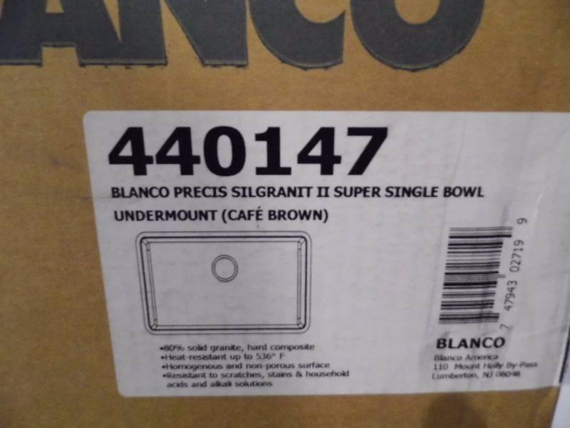 New Blanco Brand Sink