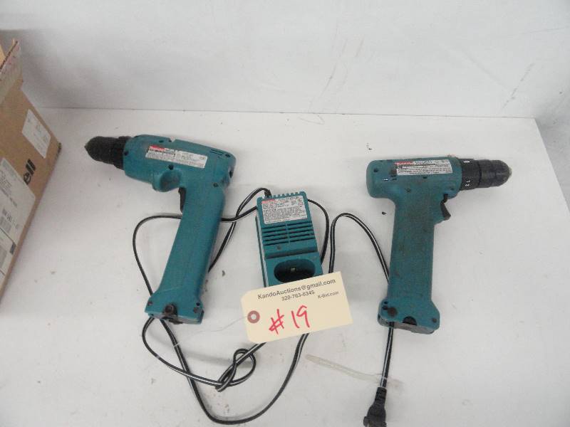 Makita Drills With Charger