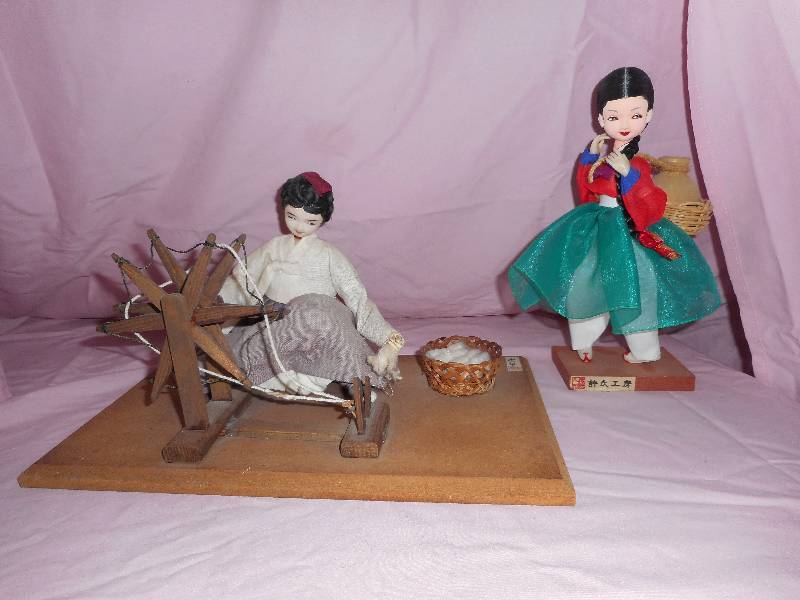 vintage korean dolls