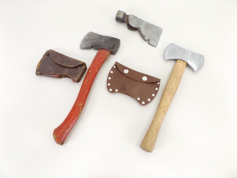 lot 44 image: 3 Keen Kutter, NRA, and Vaughan Axes