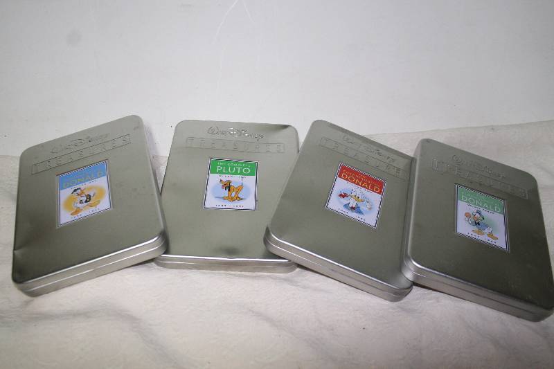 Set of 4 Disney DVDs