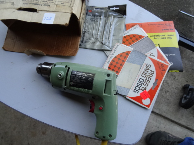 lot 125 image: 12 Rockwell Drill. Tank Cap,