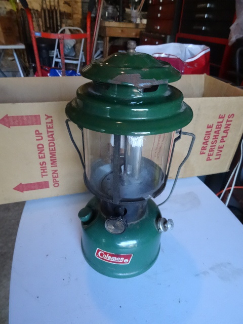 lot 159 image: Coleman White Gas Lantern