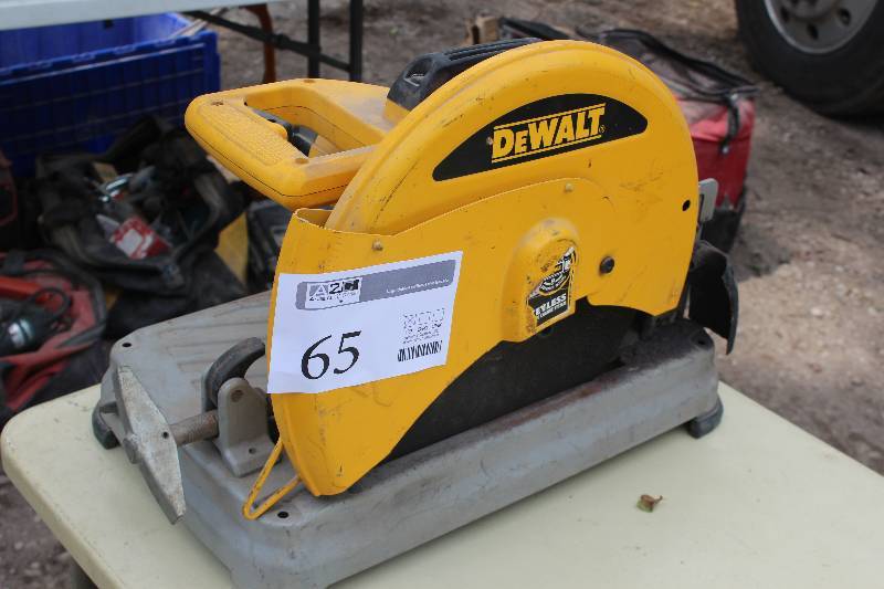 lot 65 image: DeWalt 14in. Chop Saw