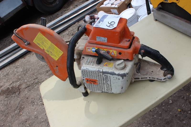 lot 66 image: Stihl Gas Powered Cut-off Machine