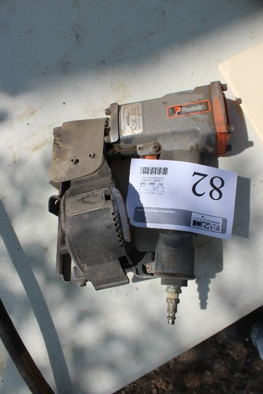 lot 82 image: Paslode Air Coil Roofing Nailer