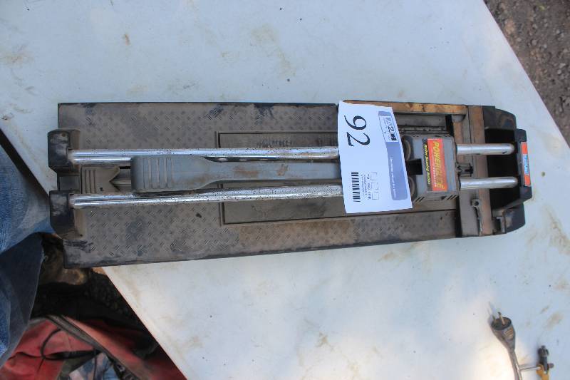 lot 92 image: Powerglide Table Saw Fence