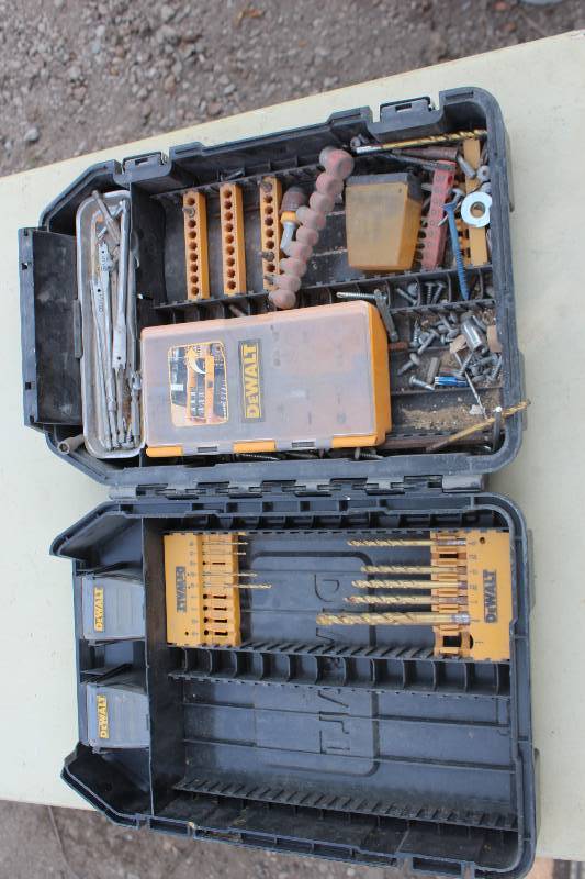 lot 100 image: DeWalt Drill Bit Set