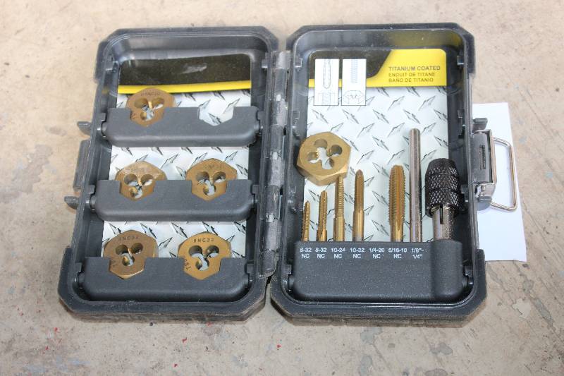 lot 126 image: Mibro Tap & Die Set w Case
