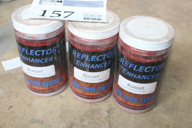 lot 157 image: Lot of (3) Bottles Concrete Reflector Enhanser - Russet