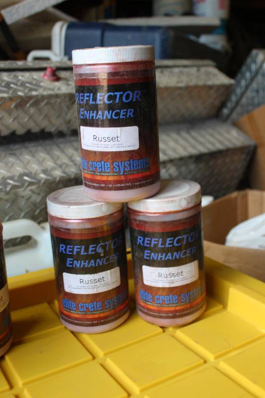 lot 155 image: Lot of (3) Bottles Concrete Reflector Enhanser - Russet