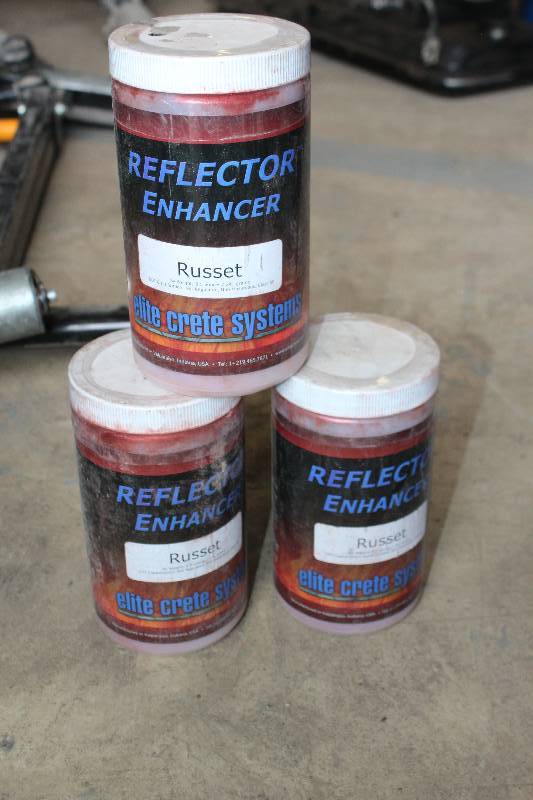 lot 156 image: Lot of (3) Bottles Concrete Reflector Enhanser - Russet