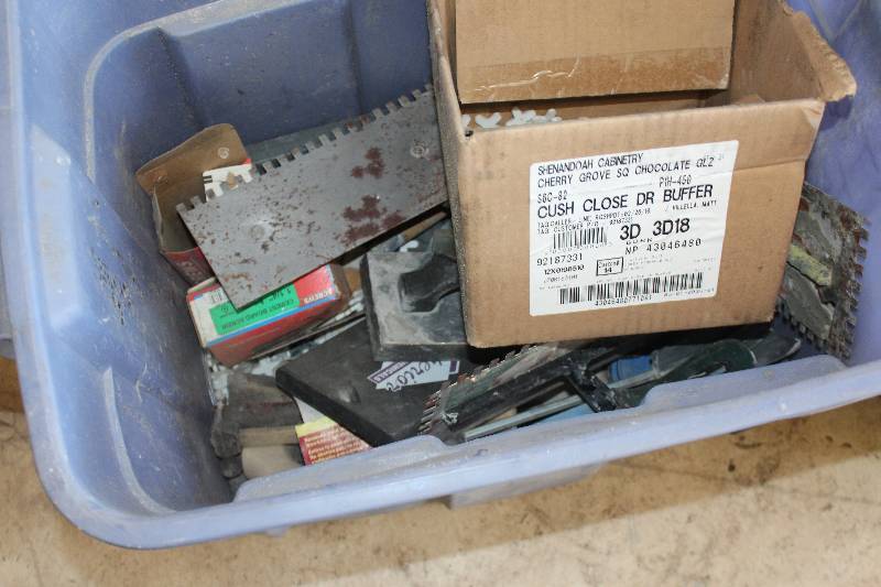 lot 181 image: Cement Screws, Trowels