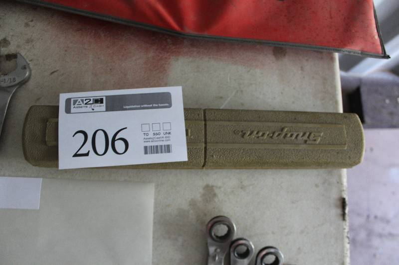 lot 206 image: Snap-on Torque Wrench w Case