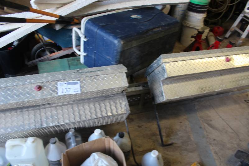 lot 137 image: Lot of (2) Work Boxes