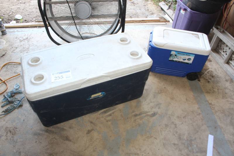 lot 255 image: Lot of (2) Ice Chest Coolers