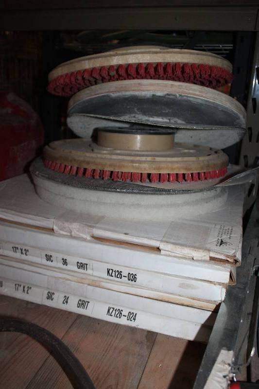 lot 194 image: Lot of (8) Floor Scrubber Attachments