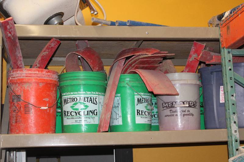 lot 281 image: Misc Concrete Stamp Molds