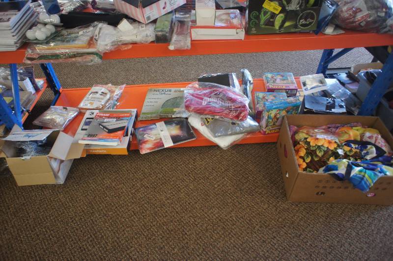 lot 13 image: MASSIVE PALLET FULL OF BRAND NEW RETAIL READY MERCHANDISE THOUSANDS OF DOLLARS IN GREAT RETAIL ITEMS HUGE LOT