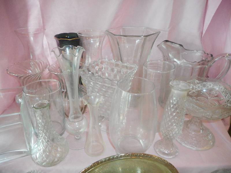 Glasses Vases & Servers