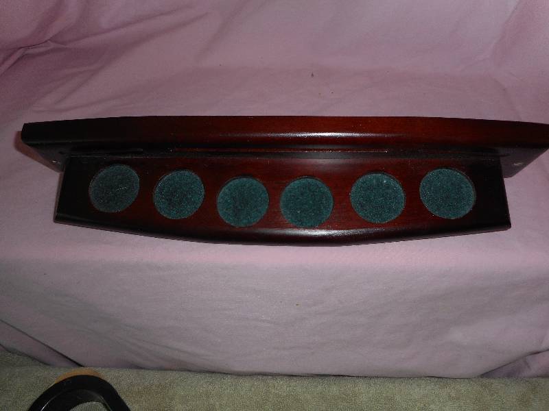Pool Table Rack & Cue Holders
