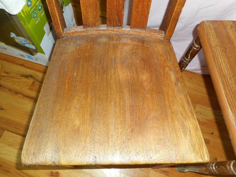 Wooden Chair & Table