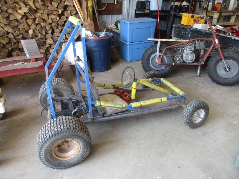 lot 42 image: Go cart chassis