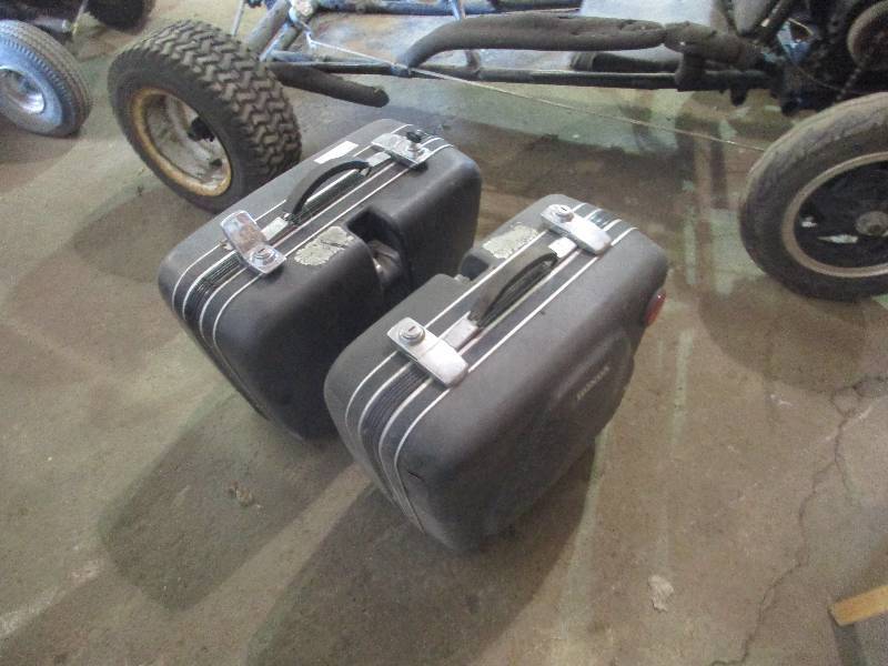 lot 52 image: Honda Saddlebags