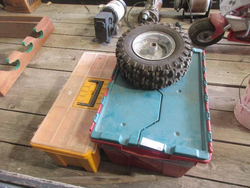 lot 54 image: Toolboxtote cart wheel