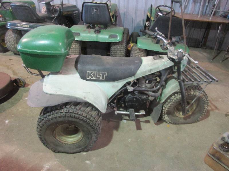 lot 74 image: Kawasaki 3 wheeler