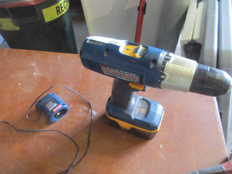 lot 378 image: Ryobi DrillDriver