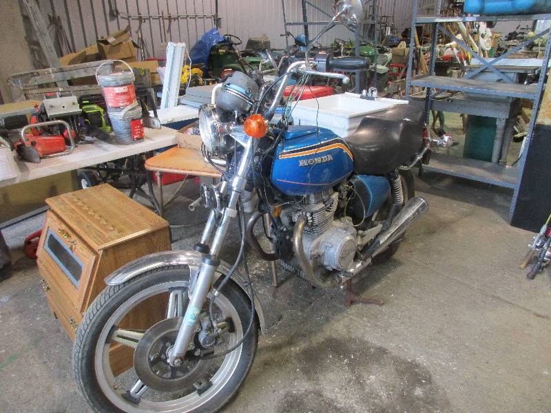 lot 218 image: Honda Motorcycle