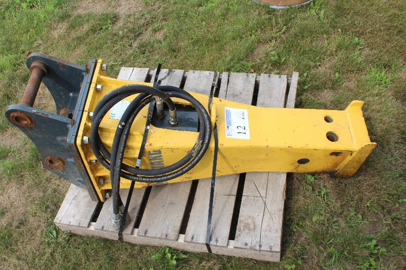 lot 12 image: 2015 Mustang Excavator Jack Hammer