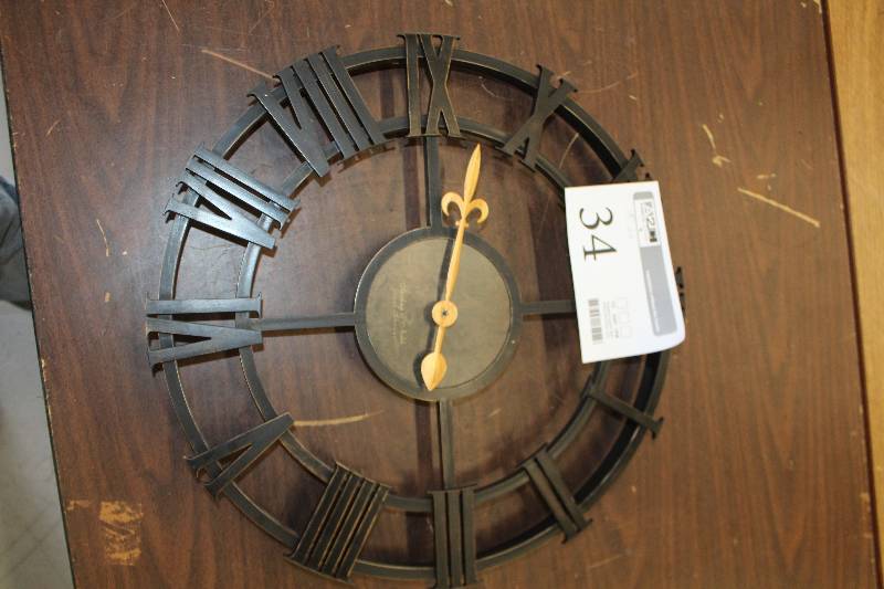 lot 34 image: Sterling & Noble Wall Clock