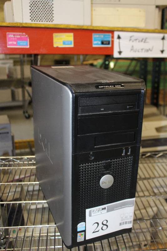 lot 28 image: Dell Optiplex 320 Desktop Computer