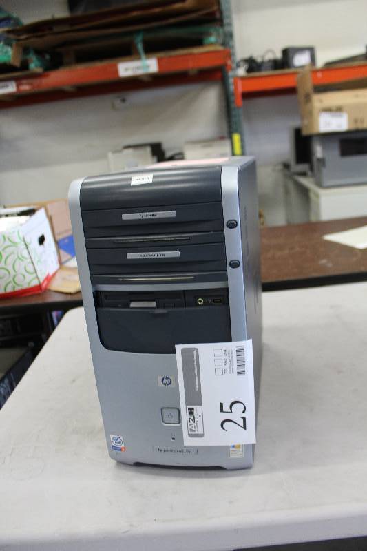 lot 25 image: HP Pavilion a810y Desktop Computer