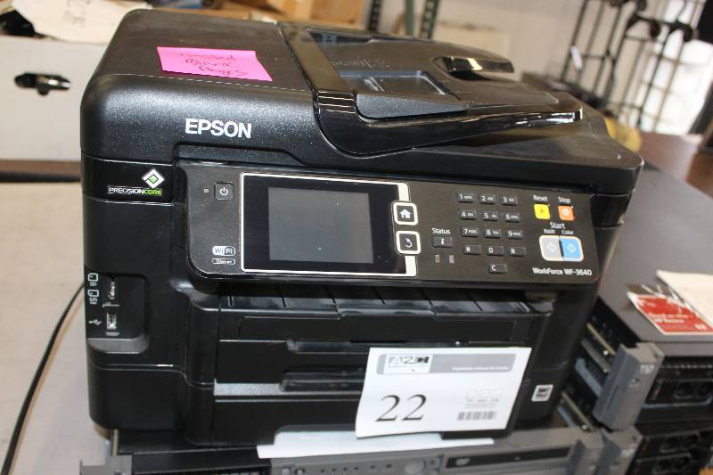 lot 22 image: WorkForce WF-3640 Printer