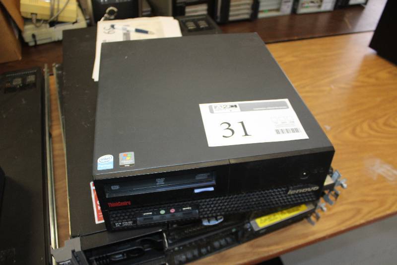 lot 31 image: Lenovo ThinkCentre Desktop Computer w Intel,Windows