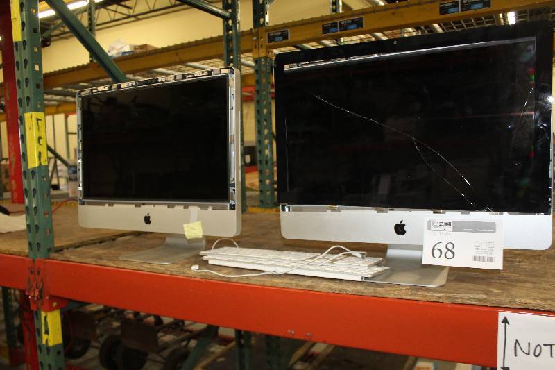 lot 68 image: Lot of (2) Apple iMac