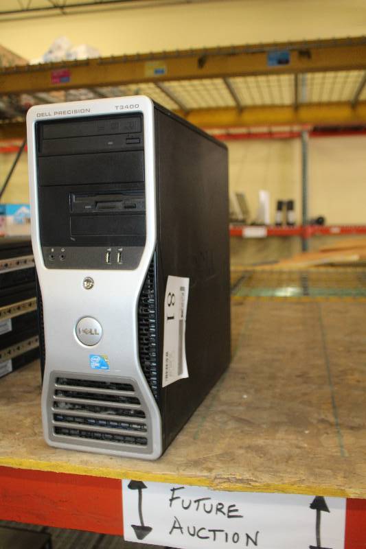 lot 81 image: Dell Precision T3400 Desktop Computer