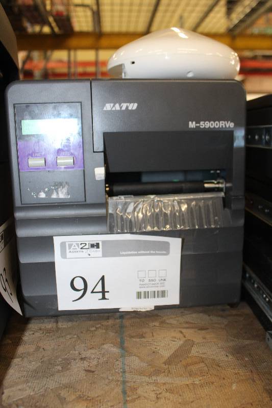 lot 94 image: Sato Barcode Printer
