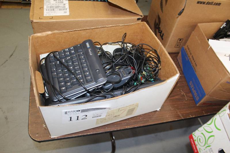 lot 112 image: Computer Keyboards, Mice