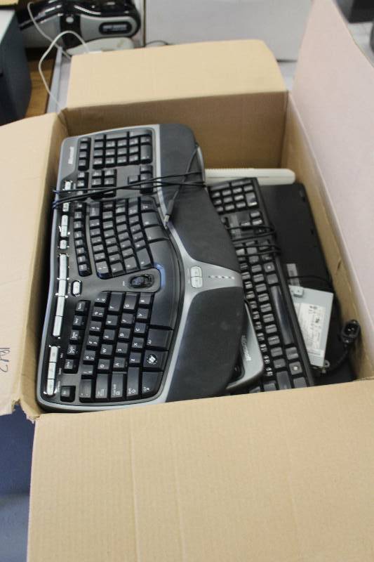 lot 116 image: Computer Keyboards Includes HP, Microsoft, And More